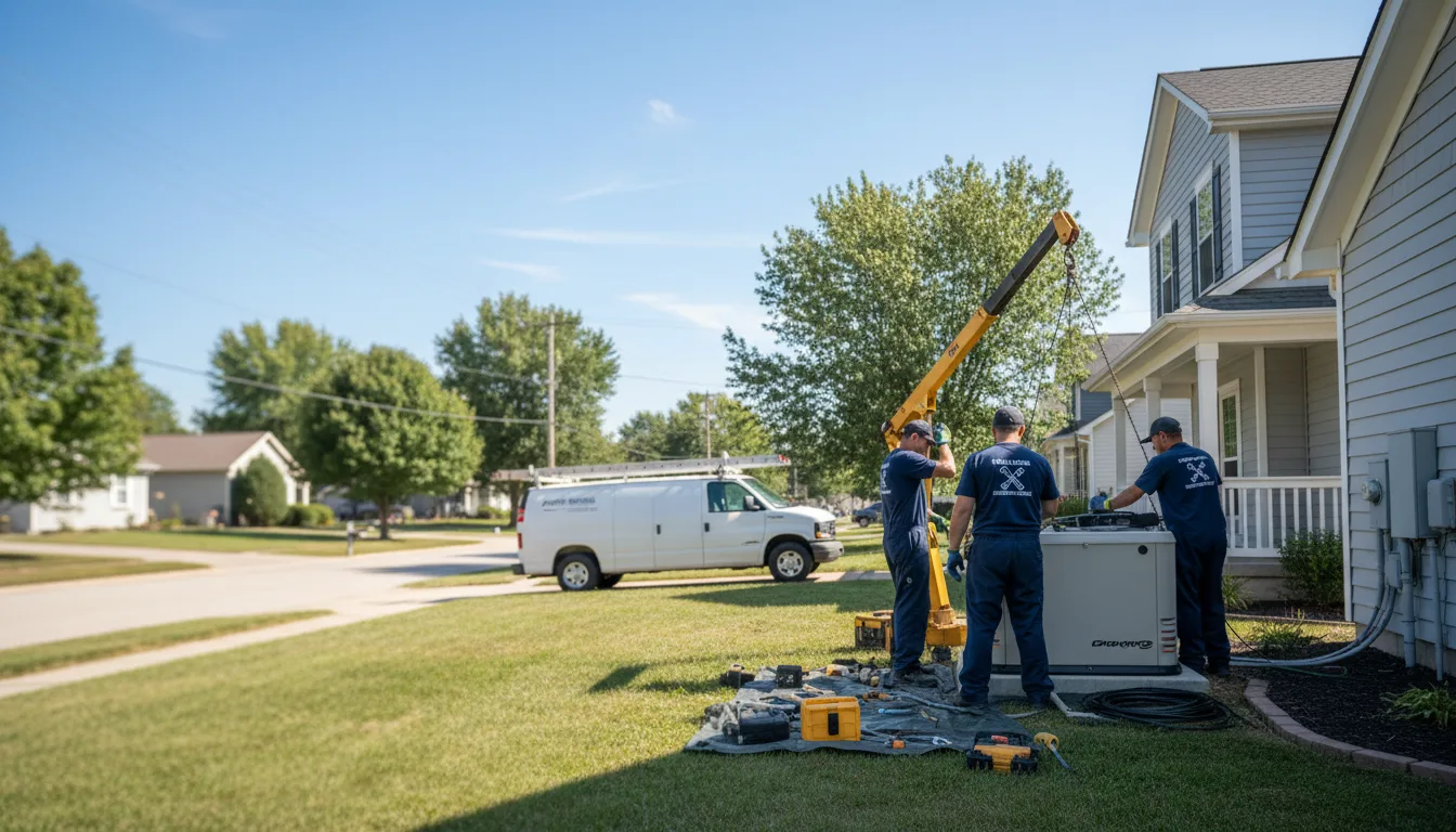Generator Installation in Bastrop, TX near me